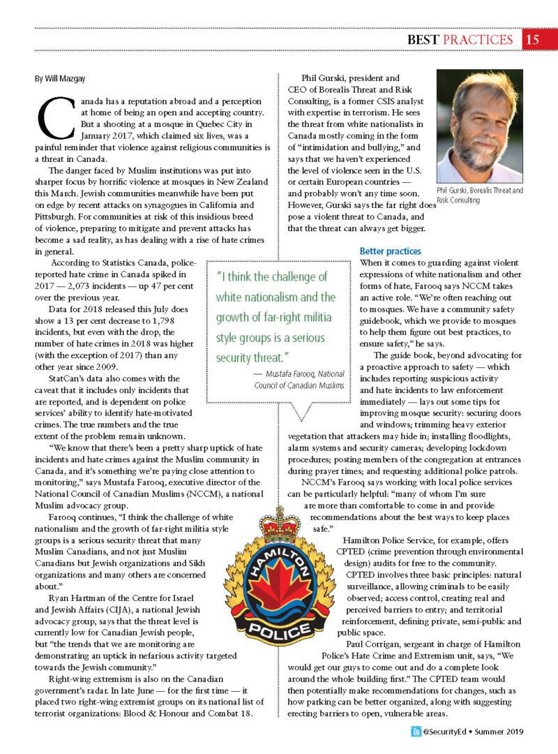 A newspaper article with an image of the rcmp logo.
